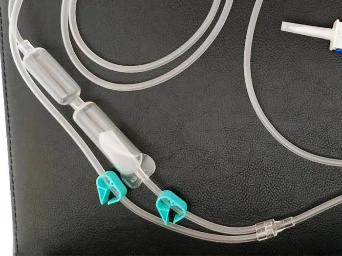 Blood transfusion device components