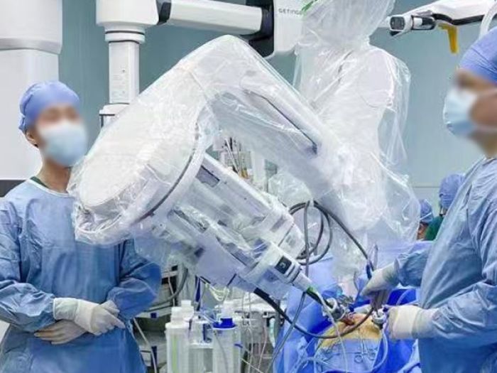 The production process flow of sterile isolation protective sleeves for TPU surgical robots