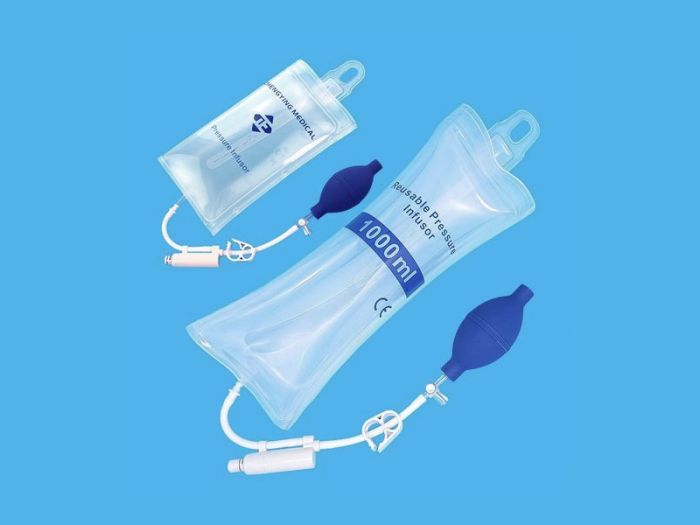 What are the automation and intelligence aspects of the heat sealing process for infusion pressure bags