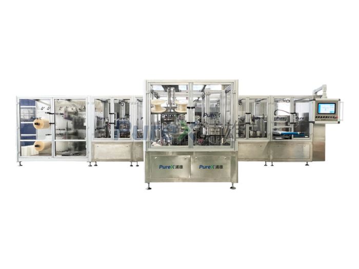 Luxury urine bag high-frequency welding automatic line