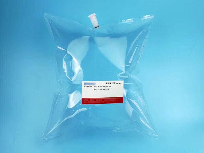 The production process of fluorine material gas collection bags